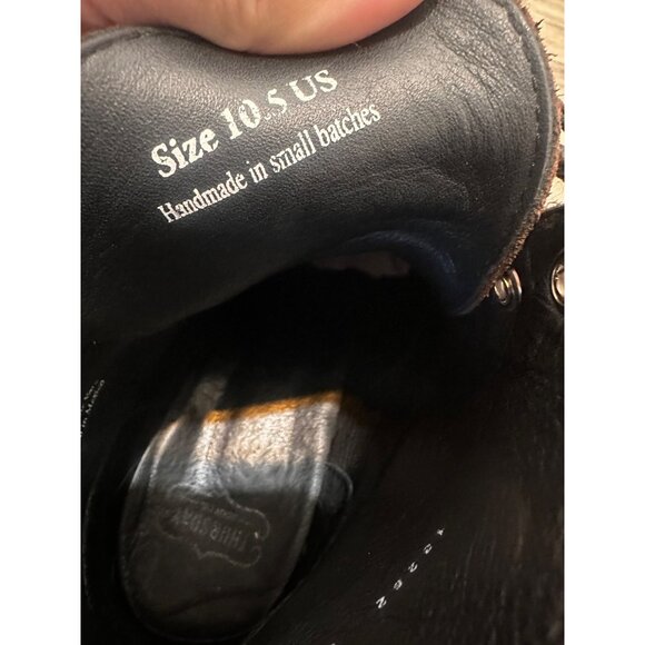 Thursday Boots Captain Lace Up Boots Womens 10.5 Brown Nubuck Boho Victorian - Picture 10 of 14